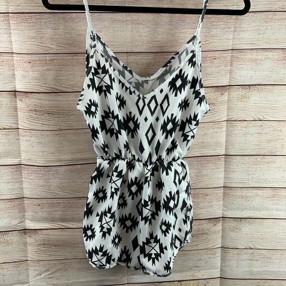 Eunice Lai Summer Cami Romper Tribal Print - Picture 2 of 4